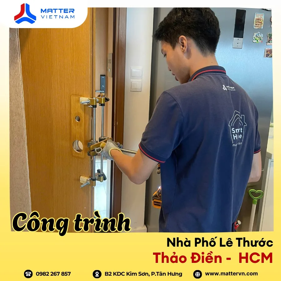 Lockin V5 Max - Công trình nhà phố Lê Thước - tại Thảo Điền , TPHCM