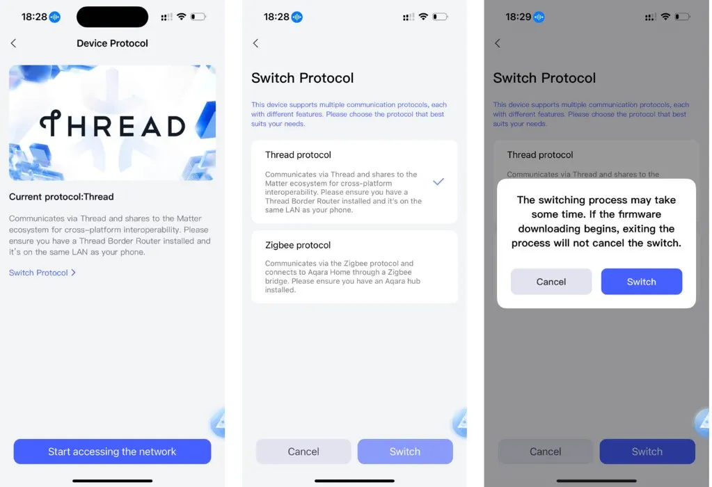 review cam bien da trang thai aqara p100 4