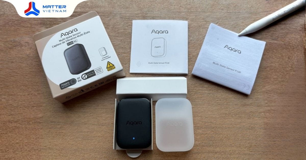 review cam bien da trang thai p100