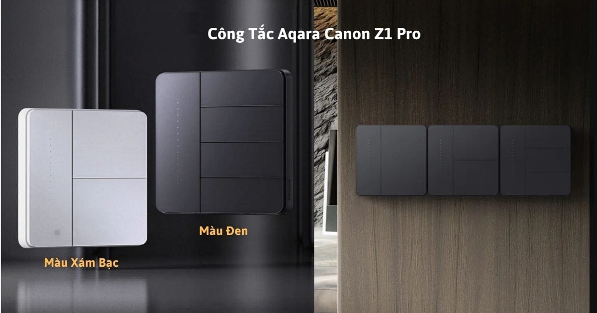 C&ocirc;ng tắc Aqara Z1 Pro Smart Wall Switch