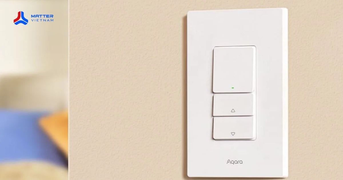 C&ocirc;ng tắc chữ nhật Aqara Dimmer Switch H2 US