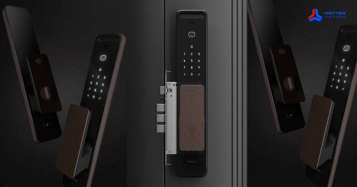 Khóa cửa vân tay Aqara D200i Face ID