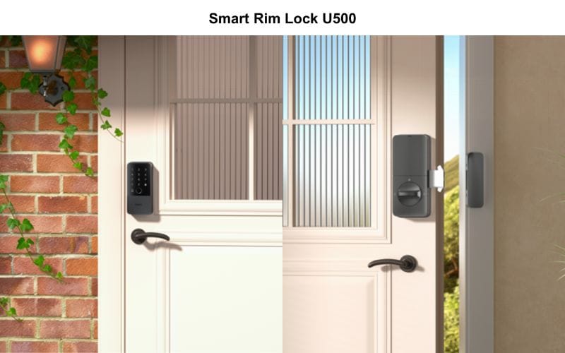 Kho&aacute; th&ocirc;ng minh Aqara U500 cho cửa trượt