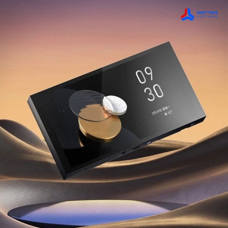 M&agrave;n h&igrave;nh để b&agrave;n Aqara S1 Plus đen