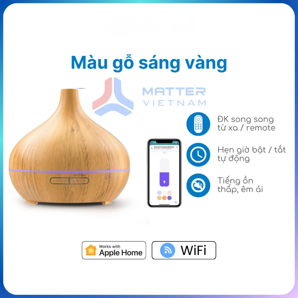 M&aacute;y khuếch t&aacute;n tinh dầu th&ocirc;ng minh Meross MOD150