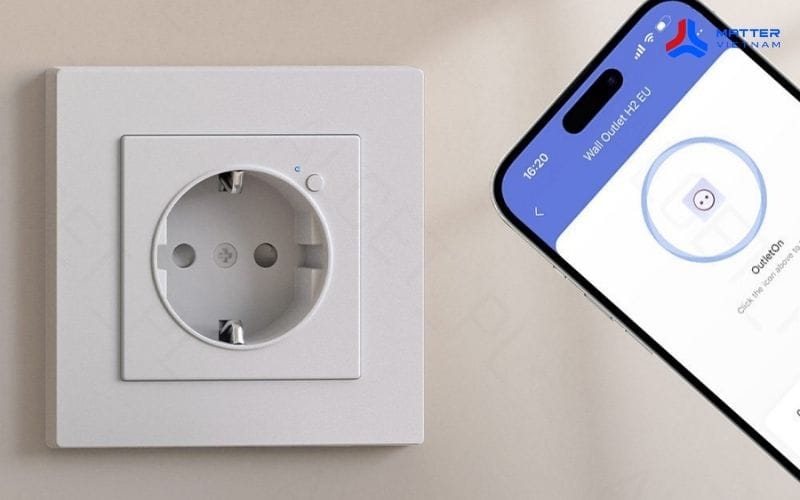 Ổ cắm âm tường Aqara H2 EU
