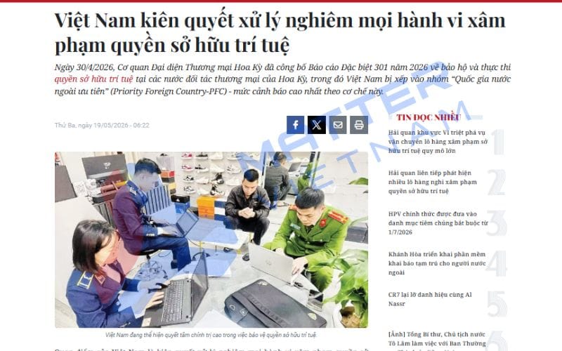[HOT] Việt Nam bị Mỹ đưa v&agrave;o danh s&aacute;ch gi&aacute;m s&aacute;t Quốc gia nước ngo&agrave;i ưu ti&ecirc;n (PFC)