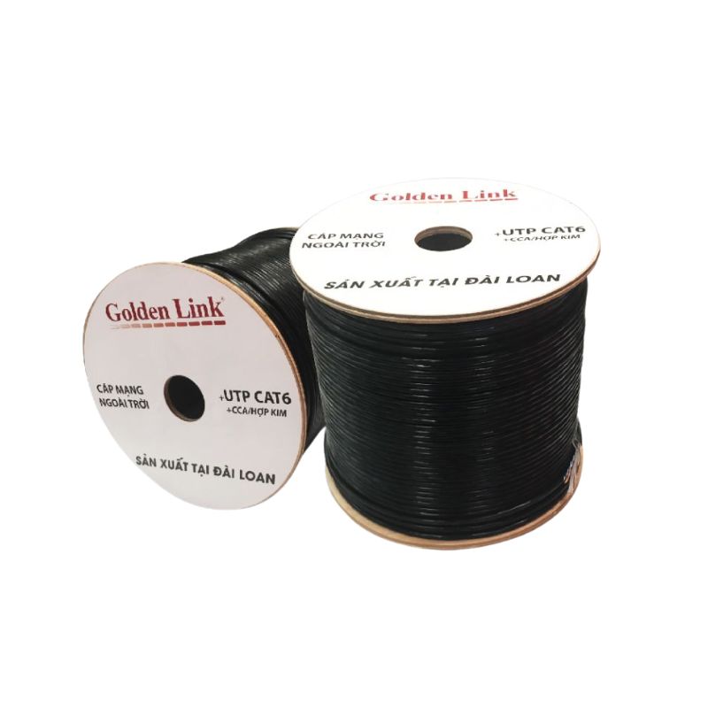 C&aacute;p mạng Golden Link ngo&agrave;i trời Cat 6 UTP (TW1105-PE)