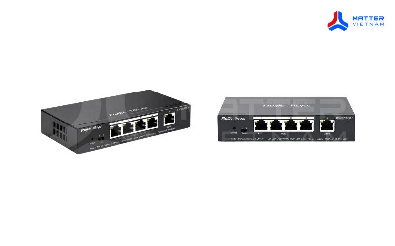 Lợi Ích Nổi Bật Khi Dùng Switch PoE Ruijie 5 Cổng