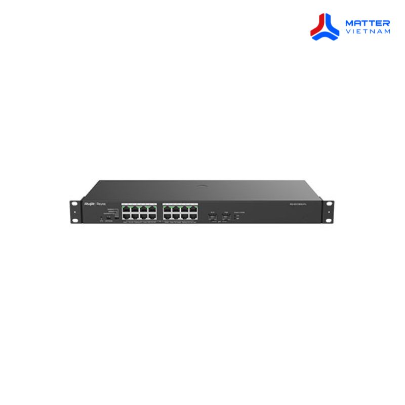 Switch Ruijie 16 Port PoE 247W