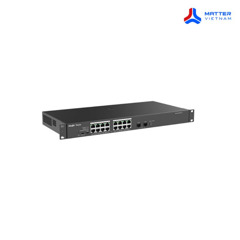 Switch Ruijie 16 Port PoE 247W