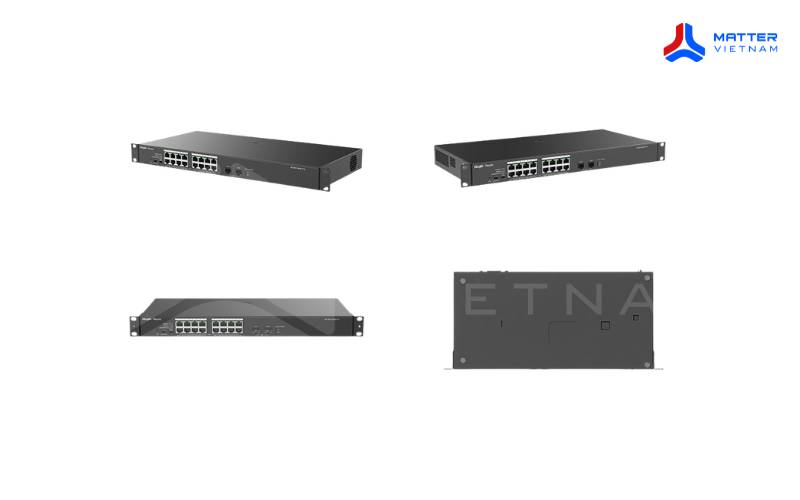 Switch Ruijie 16 Port PoE 247W phù hợp với ai?