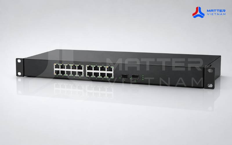 Nên mua Switch Ruijie 16 Port PoE 247W tại Matter Việt Nam vì sao?