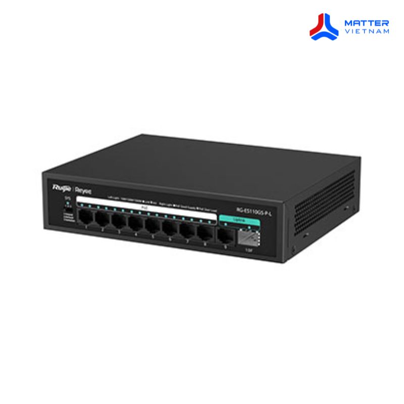 Switch Ruijie 8 Port POE 120W