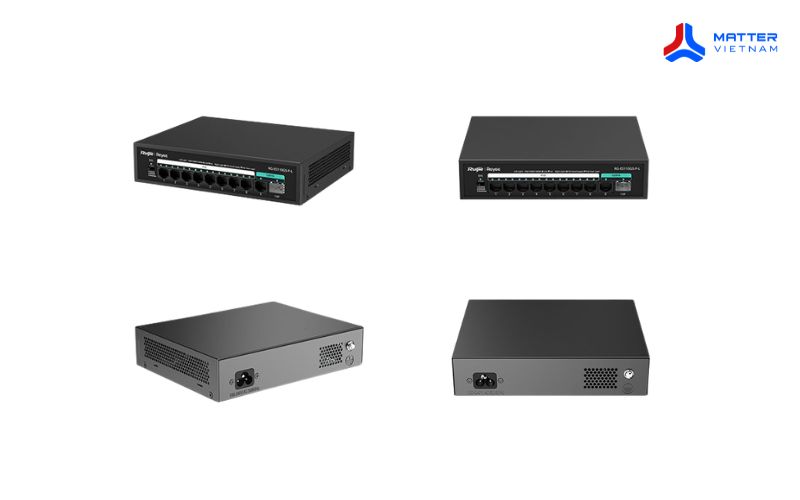 Nên dùng Switch Ruijie 8 Port POE 120W trong trường hợp nào?