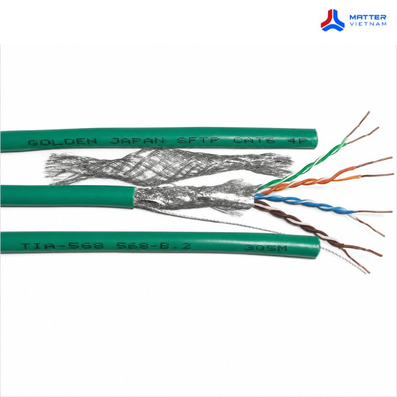 C&aacute;p mạng Golden Link Platinum Cat 6 STP (TW1104)