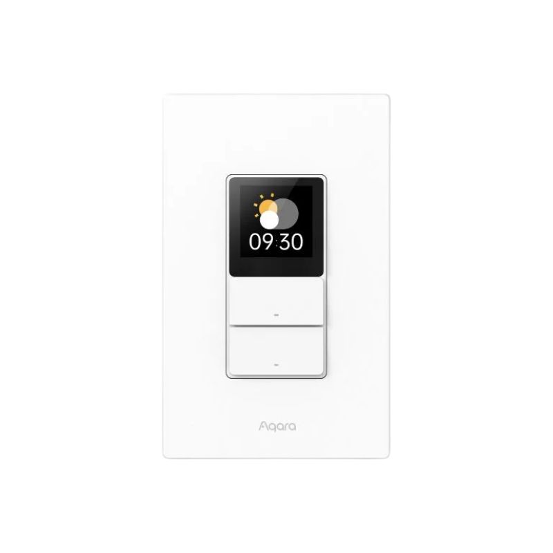 C&ocirc;ng tắc chữ nhật m&agrave;n h&igrave;nh ngang Aqara S100 US (WS-K16D)