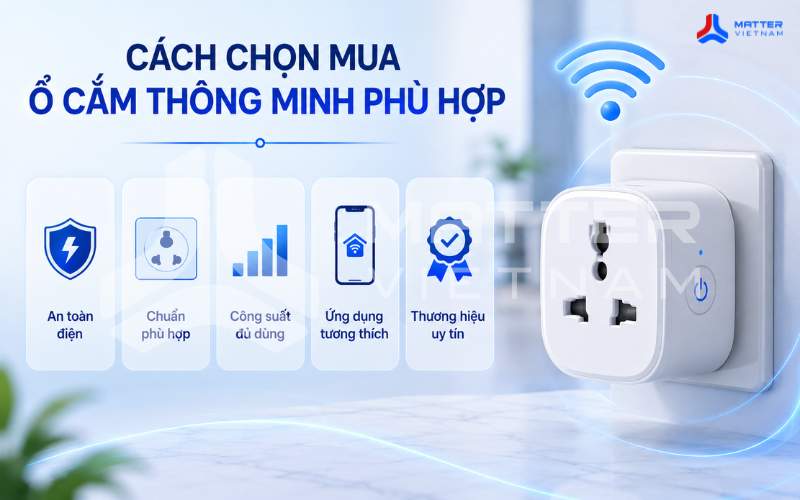 Cách chọn mua ổ cắm thông minh phù hợp