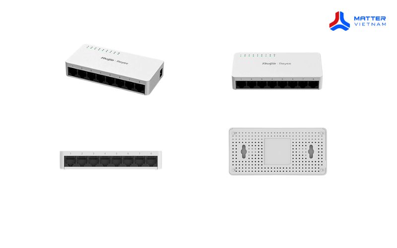 Nên mua Switch Ruijie 8 Port Gigabit tại Matter Việt Nam vì sao?
