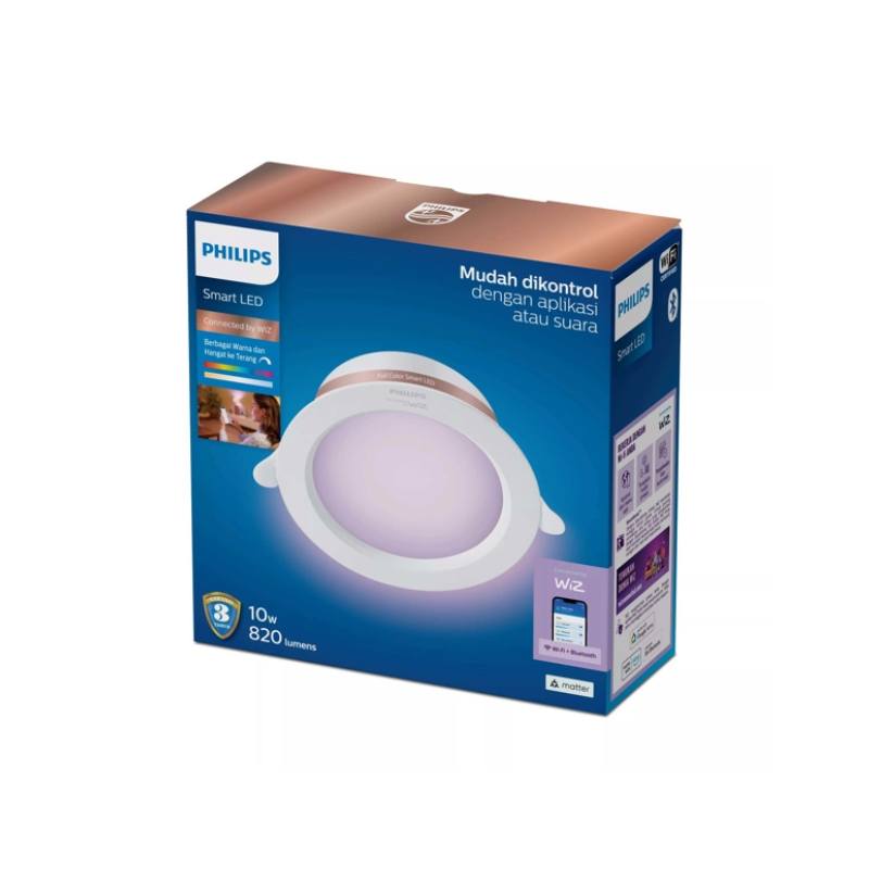 den-am-tran-wiz-downlight-5-inch-11w-1 Đèn âm trần Wiz Downlight RGB 5 inch 11W