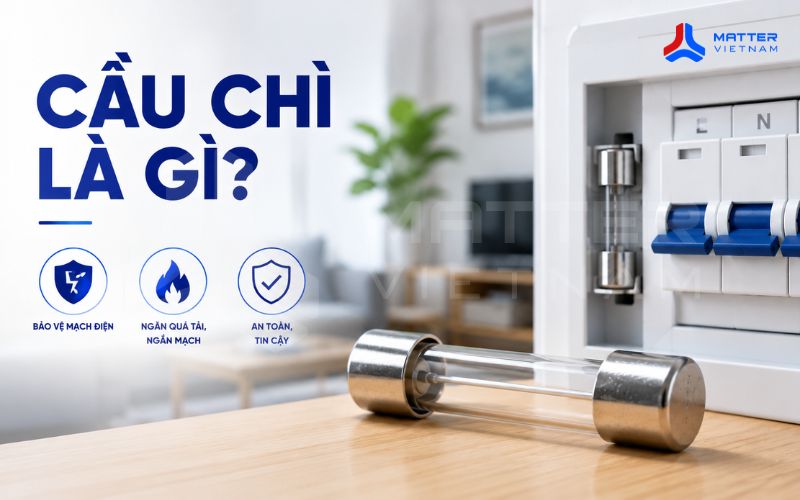 Cầu chì có công dụng gì? Nguyên lý hoạt động, phân loại và cách chọn