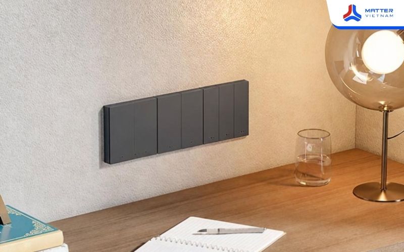 Công tắc vuông Aqara H1 Pro Có N (QBKG30LM )
