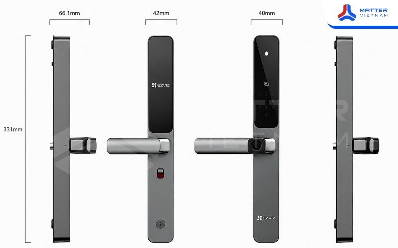 Khóa cửa nhôm Ezviz DL06