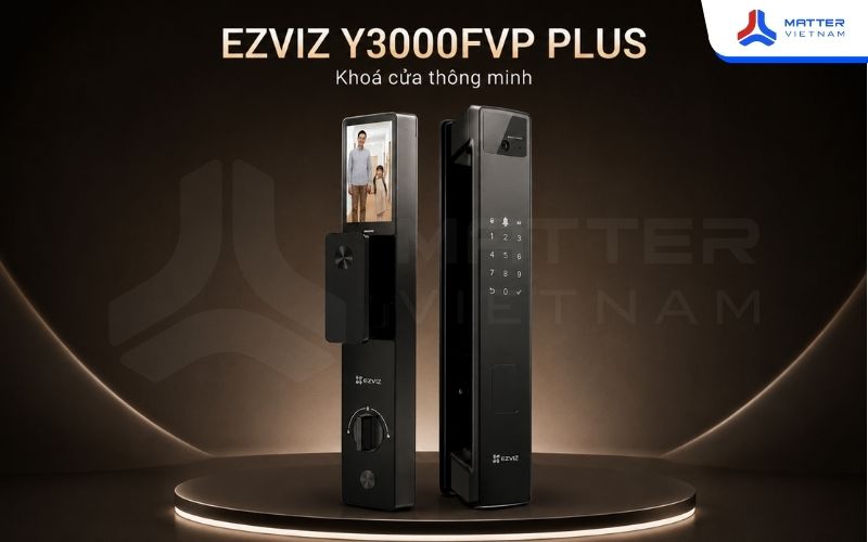 Khóa nhận diện khuôn mặt Ezviz Y3000FVP Plus