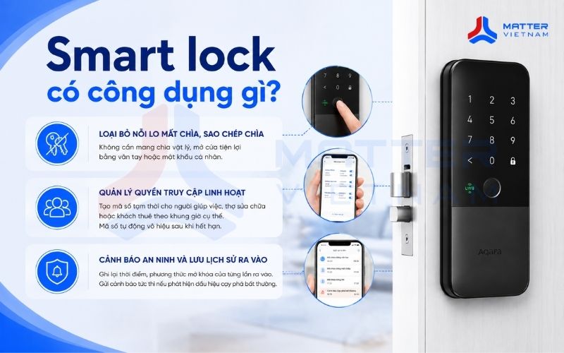 Smart lock có công dụng gì?