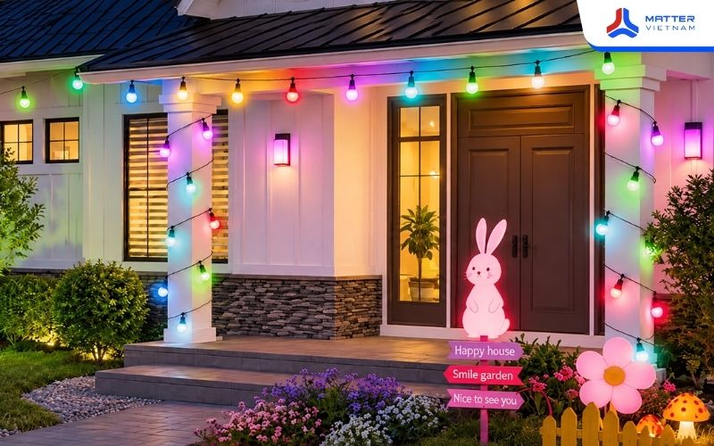 Công dụng của Dây bóng ngoài trời Aqara Outdoor Light H1