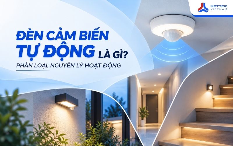 Đèn Cảm Biến Tự Động Là Gì? Phân Loại, Nguyên Lý Hoạt Động