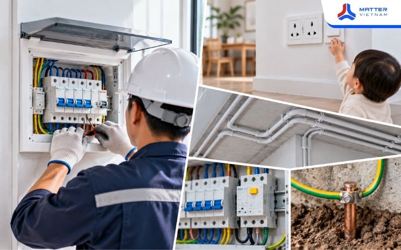 Nguyên tắc cơ bản để đảm bảo an toàn điện trong gia đình