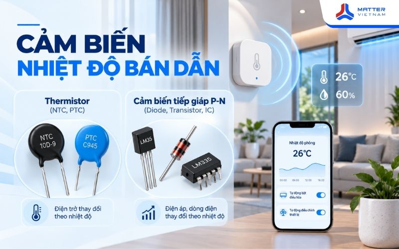 Cảm Biến Nhiệt Độ Bán Dẫn